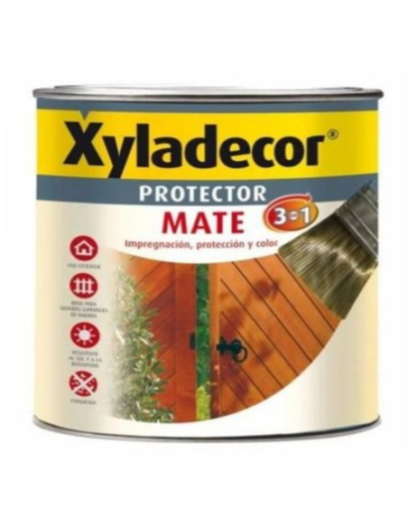  XYLADECOR PROTECTOR CONVEN. MATE CAOBA 375Ml.