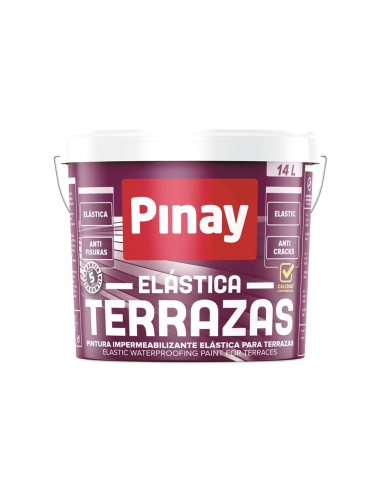  IMPERMEABILIZANTE ELÁSTICA TERRAZAS BLANCO 14 LT