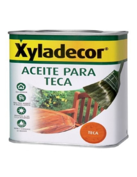  XYLADECOR ACEITE PARA TECA INCOLORO 750Ml.