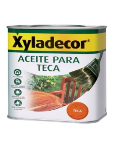 XYLADECOR ACEITE PARA TECA MIEL 750Ml.