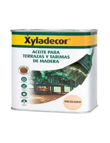  XYLADECOR ACEITE TERRAZAS Y TARIMAS INCOLORO 750Ml