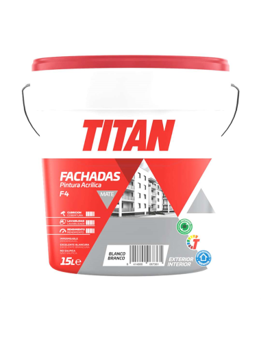  TITANLUX F4 PINTURA ACRÍLICA 4L