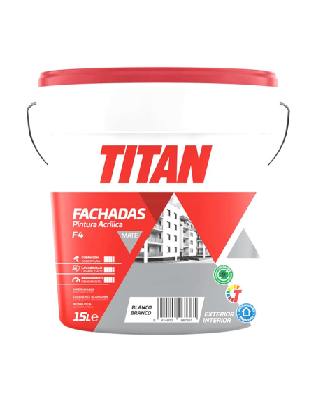  TITANLUX F4 PINTURA ACRÍLICA 4L