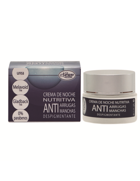  CREMA FACIAL "NURANA" ANTIMANCHAS Y ANTIARRUGAS 50 ML