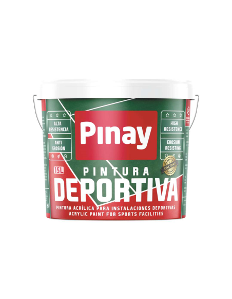  PINTURA DEPORTIVA TENIS VERDE 15 LT