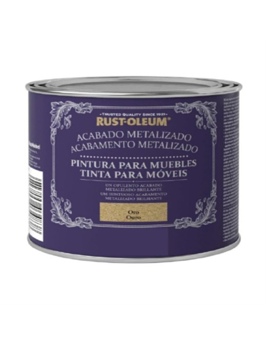  PINTURA A LA TIZA "BRUGUER" METALIZADO ORO 125Ml.