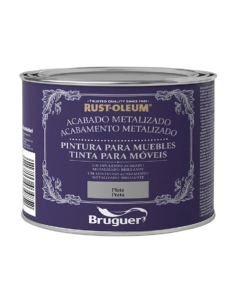  PINTURA A LA TIZA "BRUGUER" METALIZADO PLATA 125Ml