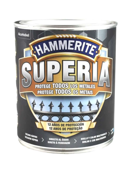 HAMMERITE SUPERIA LISO EFECTO FORJA 2,50L