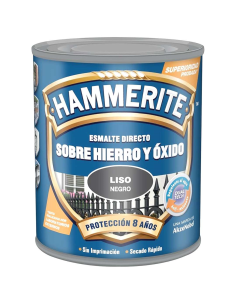  HAMMERITE ESMALTE DIRECTO SOBRE HIERRO Y ÓXIDO ACABADO LISO Y BRILLANTE 5L