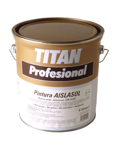  TITANLUX AISLASOL PINTURA AISLANTE QUITAMANCHAS D17 10L