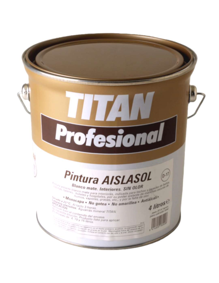  TITANLUX AISLASOL PINTURA AISLANTE QUITAMANCHAS D17 4L