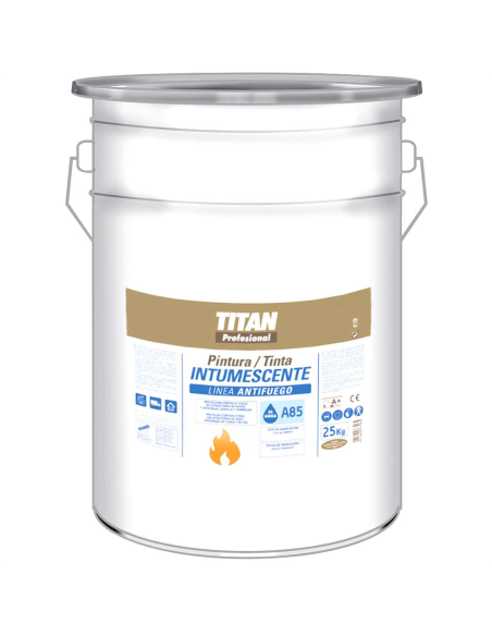  TITANLUX PINTURA INTUMESCENTE AL AGUA A80 25KG