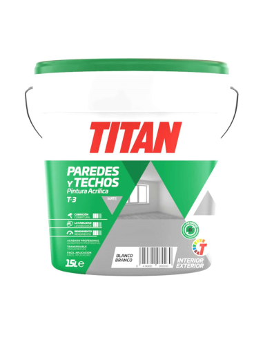  TITANLUX T3 PINTURA ACRILÍCA 4L