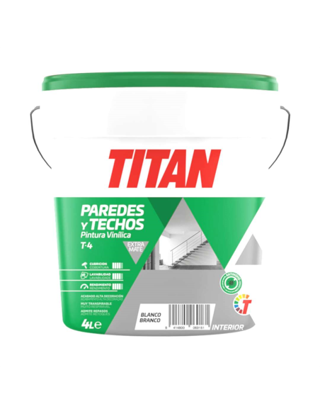  TITANLUX T4 PINTURA VINÍLICA EXTRA 1L
