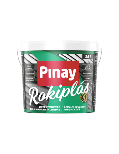  REVESTIMIENTO PARA FACHADAS ROKIPLAS LISO MARENGO 15 LT