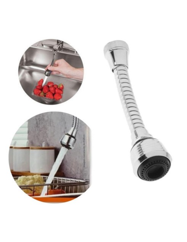  FILTRO ATOMIZADOR MANGUERA FLEXIBLE METAL 13Cms.