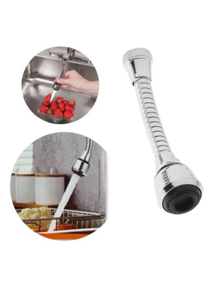  FILTRO ATOMIZADOR MANGUERA FLEXIBLE METAL 13Cms.