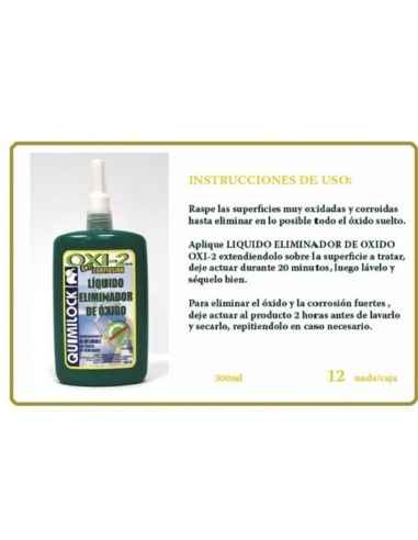  GEL ELIMINADOR DE OXIDO OXI-2 300Ml.