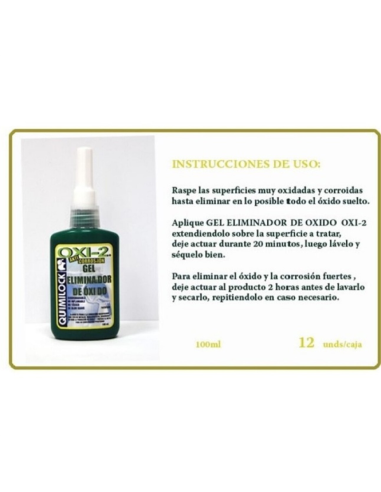  GEL ELIMINADOR DE OXIDO OXI-2 100Ml.