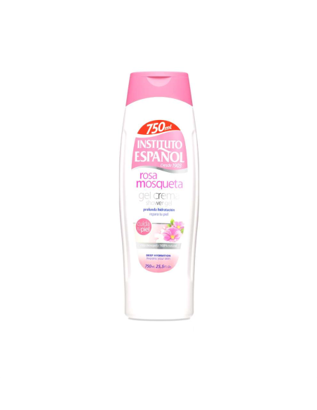  GEL DE BAÑO "INSTITUTO ESPAÑOL" ROSA MOSQUETA 750 ML