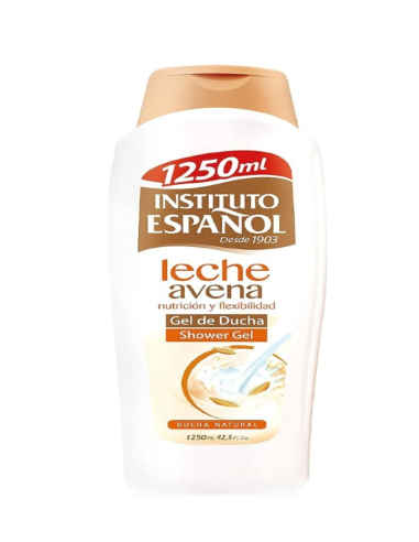  GEL DE BAÑO "INSTITUTO ESPAÑOL" LECHE-AVENA 1.250 ML