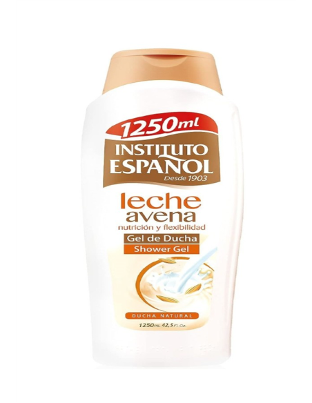  GEL DE BAÑO "INSTITUTO ESPAÑOL" LECHE-AVENA 1.250 ML