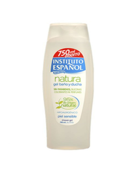  GEL DE BAÑO "INSTITUTO ESPAÑOL" NATURA 750Ml.