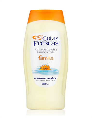  COLONIA GOTAS FRESCAS FAMILIA - 750 ML.