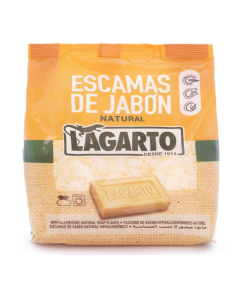  DETERGENTE EN ESCAMAS "LAGARTO" 400 GRAMOS