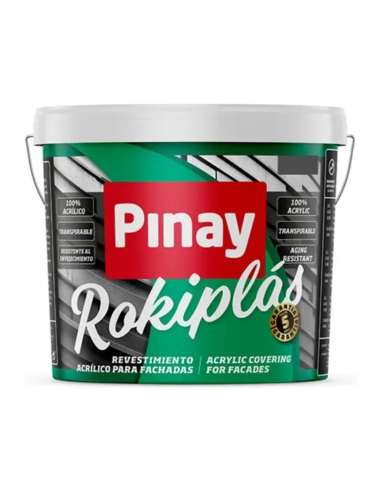  REVESTIMIENTO PARA FACHADAS ROKIPLAS LISO TRIGO 15 LT