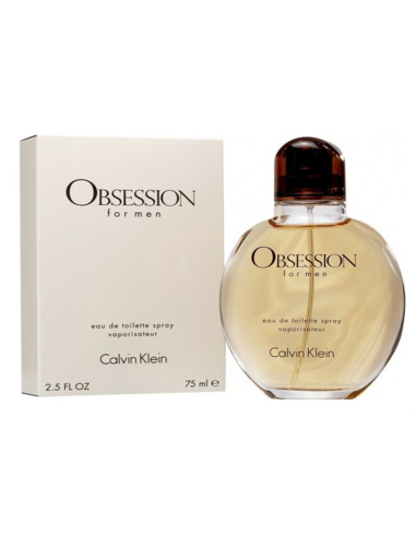  CK OBSESSION MEN EDT SPRAY 75 ML