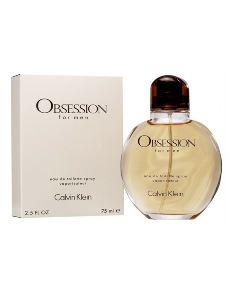  CK OBSESSION MEN EDT SPRAY 75 ML