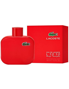  PERFUME "L.12.12 ROUGE-ENERGETIC" de Lacoste MEN 100Ml.