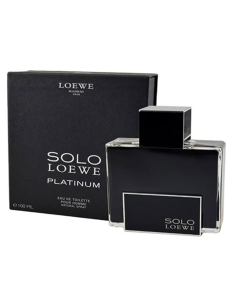  PERFUME "SOLO LOEWE PLATINUM" de LOEWE 50Ml.