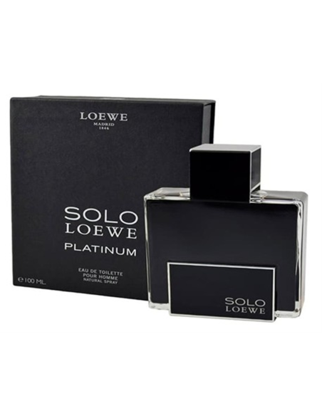  PERFUME "SOLO LOEWE PLATINUM" de LOEWE 50Ml.