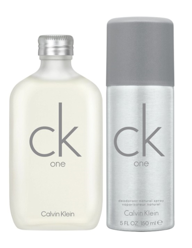  CK ONE EDT SPRAY 100 ML   DEO SPRAY 150 ML  SETS