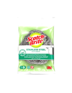  Scotch-Brite Estropajo de acero inoxidable, 1 unidad