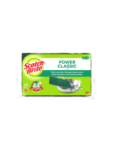  Scotch-Brite Estropajo Clásico, 2 unidades