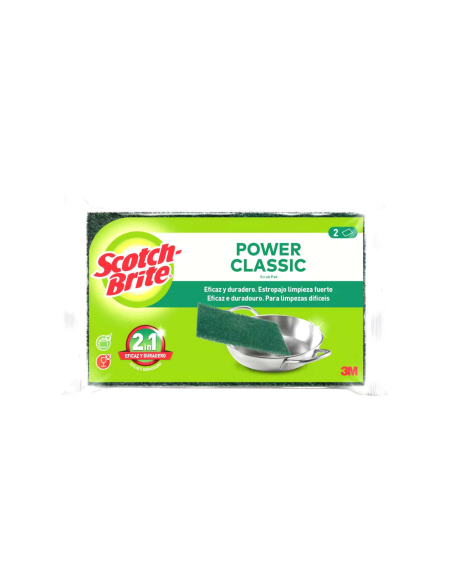  Scotch-Brite Estropajo Clásico, 2 unidades