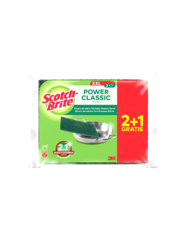  Scotch-Brite Estropajo Clásico XXL, 2   1 unidades