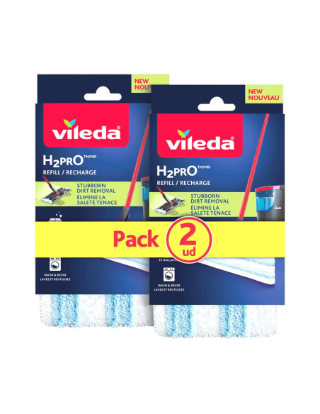  Pack de 2 | Recambio Mopa H2Pro