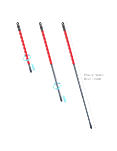  Vileda Palo Telescópico Extensible Turbo