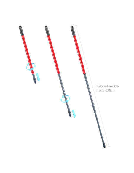  Vileda Palo Telescópico Extensible Turbo