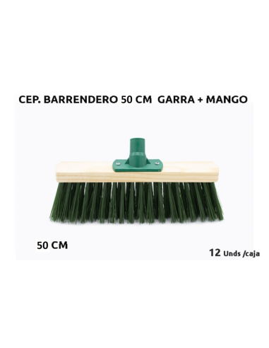 CEPILLO BARRENDERO MAD C/GARRA 50CM 708C   M/1.10M