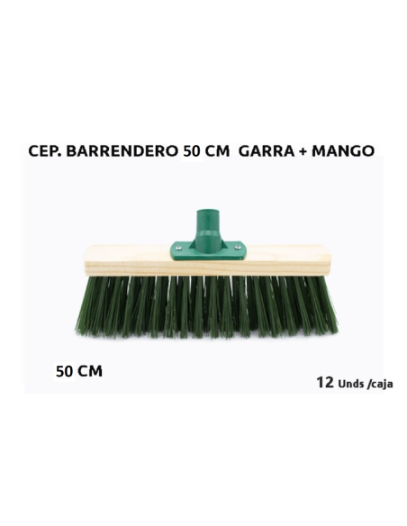  CEPILLO BARRENDERO MAD C/GARRA 50CM 708C   M/1.10M