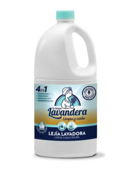  Lavandera Lejía 2L Lavadora Densa