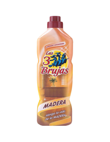  LIMPIADOR DE MADERA "LAS 3 BRUJAS" 1 LITRO