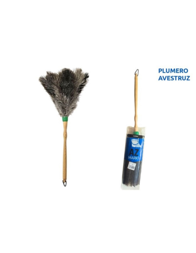  PLUMERO AVESTRUZ AZ RF- 110 M/CORTO TORNEADO