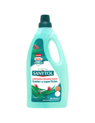  Sanytol Botella Desinfectante Suelos y Superficies Eucaliptus 1200ML