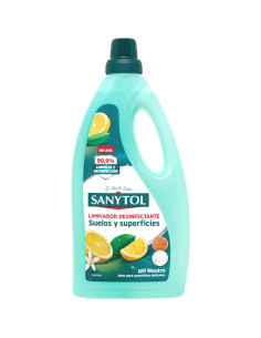  Sanytol Botella Desinfectante Suelos y Superficies Limón 1200ML